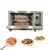Electric Pizza Oven 12 x 18 inch, 4 Pizza - 9 Inch, 2100 Watt